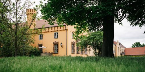 Gutspark Petzow Schloss, Foto: Steven Ritzer, Lizenz: Tourismusverband Havelland e.V.