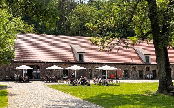Café Kloster Chorin Kochkommode, Foto: Silke Röder, Lizenz: Kloster Chorin Silke Röder