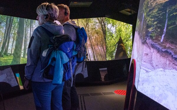 Ausstellung Nationalpark-Zentrum Königsstuhl, Foto: NZK I Lehmann