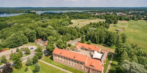 Burg Storkow - Luftaufnahme, Foto: Jenny Jürgens