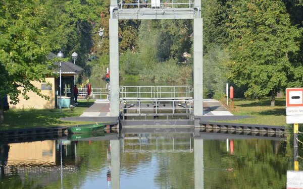 Sportbootschleuse Brandenburg, Foto: WSA Brandenburg