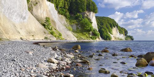 Kreidefelsen Rügen am Ostseestrand, Foto: Francesco Carovillano
