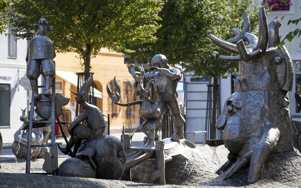 Sagenbrunnen, Foto: Manuel Frauendorf Fotografie