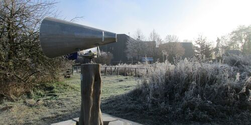 Hör-Rohr Blumberger Mühle, Foto: Anet Hoppe, Lizenz: Anet Hoppe