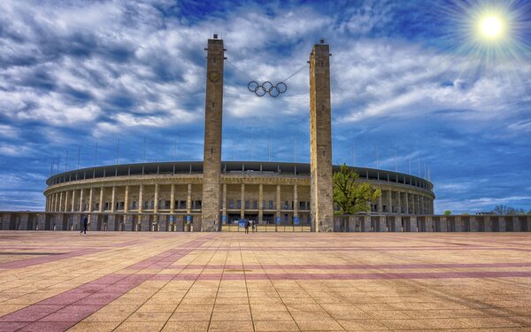 Olympiastadion, Foto: Achim Scholty auf Pixabay