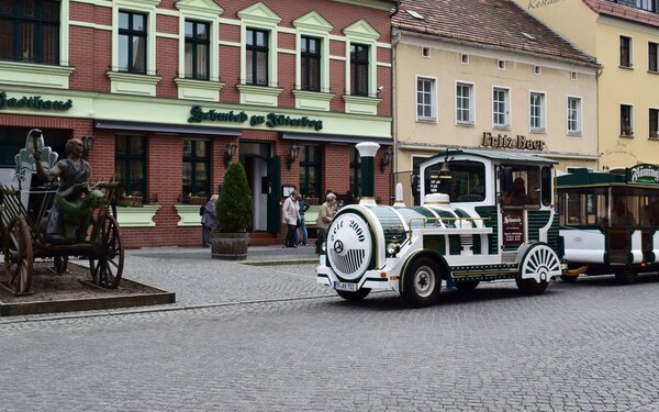 Gasthaus zum Schmied und die Flämingbahn