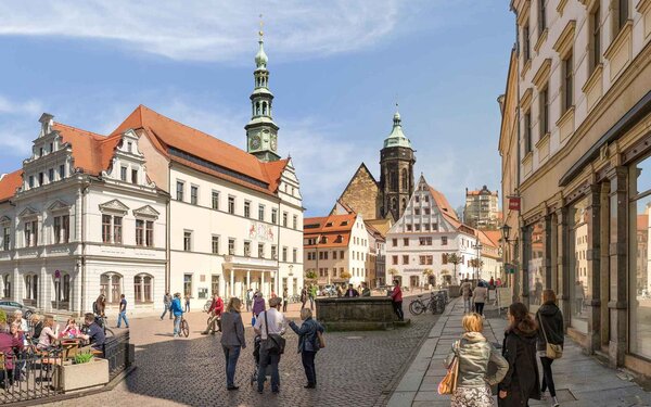 Marktplatz Pirna, Foto: Jens-Dauterstedt
