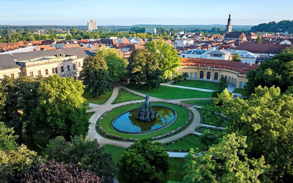 Drohnenaufnahme Erlangen, Foto: ETM Florian Trykowski