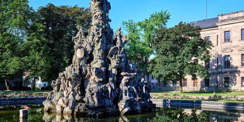Der Hugenottenbrunnen, Foto: ETM Florian Trykowski