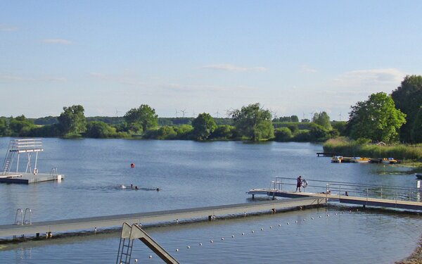 Freibad am Löcknitzer See  Touristinfo Löcknitz