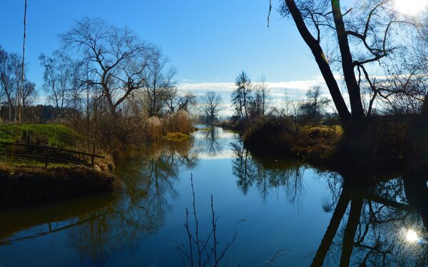 Landschaftsausschnitt Kleiner Spreewald Wahrenbrück, Foto: Tina Rosenthal