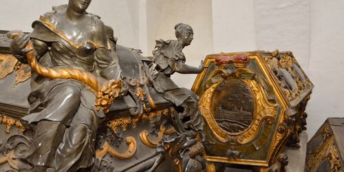 Fuerstengruft im Schloss Neu-Augustusburg Weißenfels/Saale, Foto: SCHAU! Multimedia