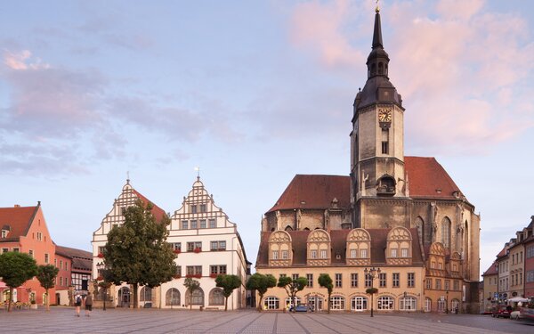 Markt in Naumburg, Foto: Michael Bader, Lizenz: Investitions- und Marketinggesellschaft Sachsen-Anhalt mbH