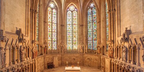 Der Westchor im Naumburger Dom, Foto: Falko Matte, Lizenz: Vereinigte Domstifter