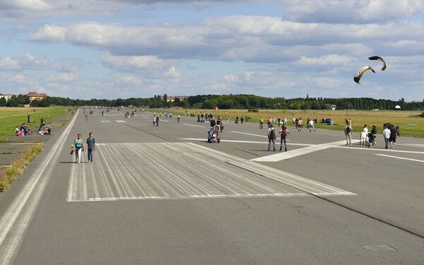 Tempelhofer Feld, Foto: Holger Koppatsch, Lizenz: Grün Berlin GmbH