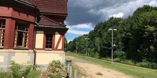 Bahngleise, Foto: Anke Bielig, Lizenz: Amt Joachimsthal (Schorfheide)