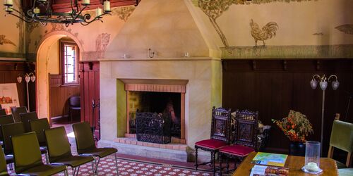 Kamin im Kaisersaal, Foto: Michael Mattke, Lizenz: Amt Joachimsthal (Schorfheide)