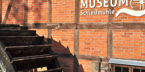 Die Schweriner Schleifmühle ist eine funktionstüchtige Schauanlage Stadtgeschichts- und Museumsverein Schwerin e.V.; Dr. Holger Martens