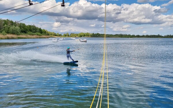 Wakeboard, Foto: Wasserskianlage Eilenburg