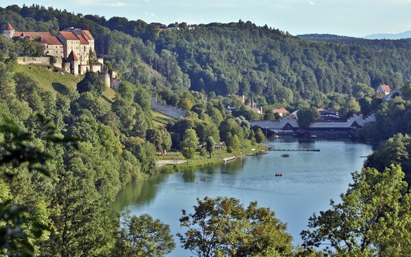 Burg und Woehrsee Burghausen, Foto: Burghauser Touristik