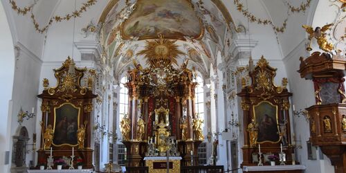 Altar von Mariae Himmelfahrt, Foto: Anton Meyer, Lizenz: Markt Bissingen