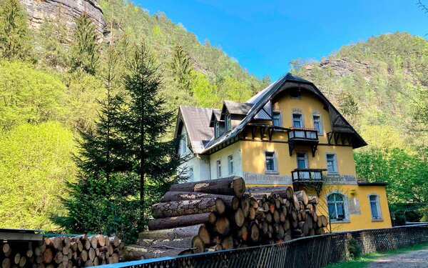 Walthersdorfer Mühle Polenztal, Foto: Peggy Nestler, Lizenz: TV Sächsische Schweiz