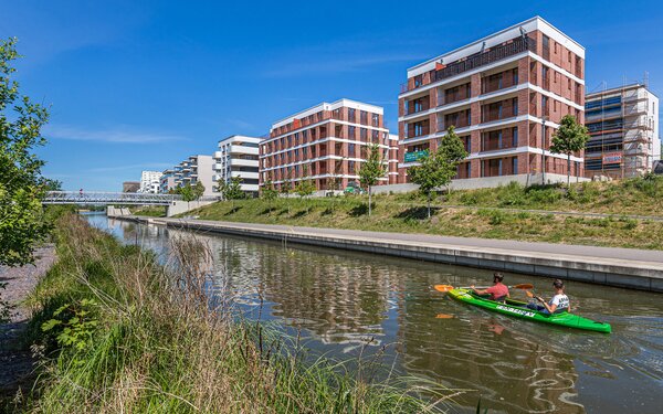 Lindenauer Hafen, Foto: Philipp Kirschner, Lizenz: www.pkfotografie.com