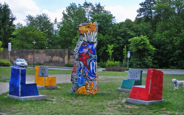 Skulpturen auf dem Weg der Steine, Foto: Hansestadt Uelzen