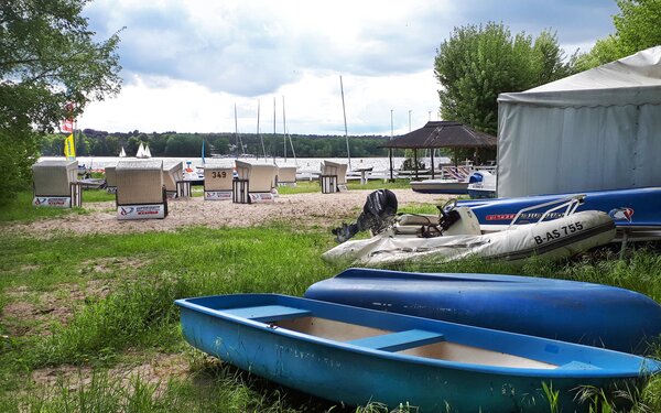 Wassersportcenter am Wannseeufer, Foto: terra press Berlin