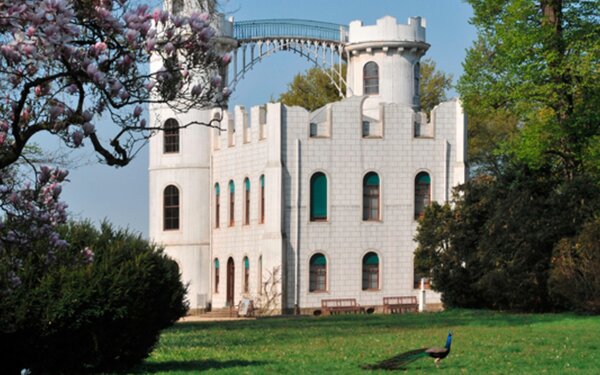 Schloss auf der Pfaueninsel, Foto: Michael Lüder, Lizenz: SPSG