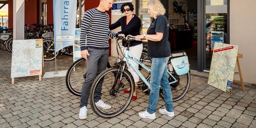 Marina Mücheln - Fahrradverleih, Foto: Sebastian Weise Fotografie