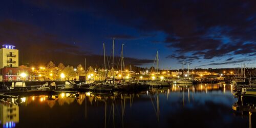 Marina Muecheln - blaue Stunde, Foto: Sven Runkel