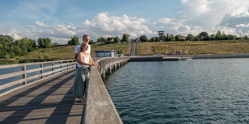 Seebruecke Braunsbedra, Foto: Falko Matte, Lizenz: Saale Unstrut -Tourismus.e.V.