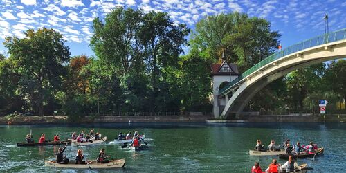 Paddel-Sommer in Berlin