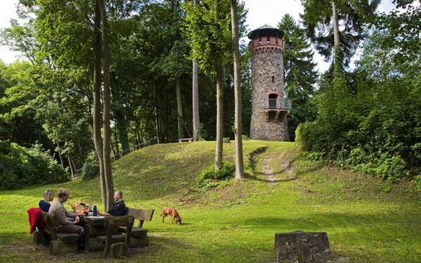 Picknick am Askanierturm, Foto: WITO/Jürgen Rocholl, Lizenz: WITO/Jürgen Rocholl