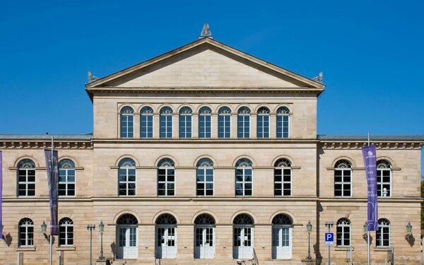 Schlossplatz Landestheater, Foto: Coburgmarketing, Michael Selzer