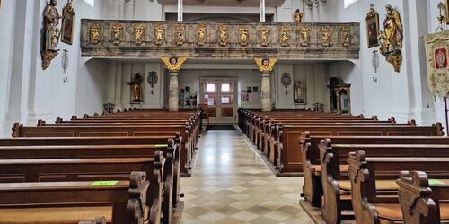 Wenz Empore mit Orgel, Foto: Fraenkische Toskana