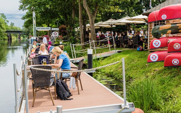 Biergarten "Zum Anleger", Foto: Zum Anleger