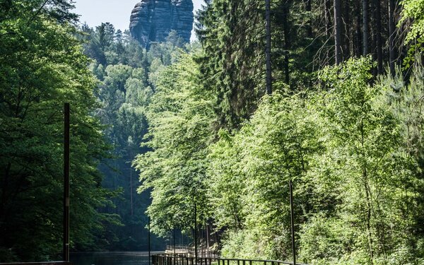 Amselsee, Foto: Thiel, Lizenz: Tourismusverband Sächsische Schweiz e.V.