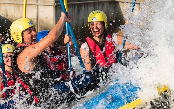 Wildwasser-Rafting, Foto: Kanupark Markkleeberg