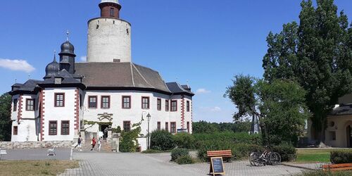 Burg Posterstein (Ansicht vom Burghof), Foto: Steffen Gehrt, Lizenz: Tourismusverband Altenburger Land e.V.