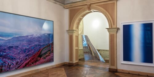 Das Mosse Banner - Buetti im Schloss Kummerow, Foto: Thomas Wesely