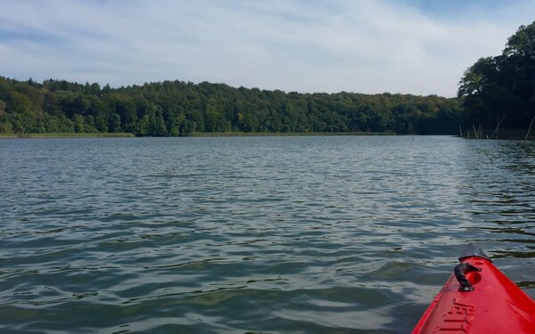 Auf dem Molchowsee, Foto: TMB/Steffen Lehmann