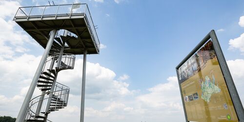 Aussichtsturm am Salzweg, Foto: Florian Läufer, Lizenz: Seenland Oder-Spree