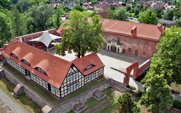 Burg Storkow - Luftaufnahme, Foto: André Emmerich, Foto: André Emmerich