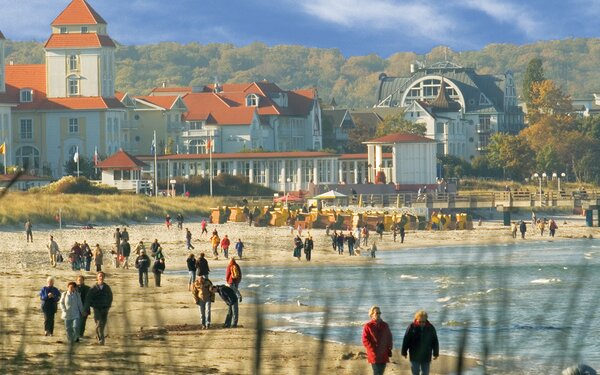 Der Strand von Binz, Foto: Kurverwaltung Binz/Clemenz Klüver