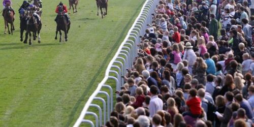 Rennszene in Hoppegarten, Foto: Rennbahn Hoppegarten GmbH & Co. KG, Foto: Rennbahn Hoppegarten GmbH & Co. KG