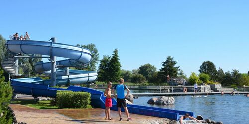 Naturnah planschen an der Peene