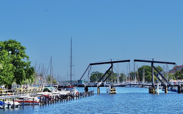 Wiecker Holzklappbrücke, Foto: Gudrun Koch