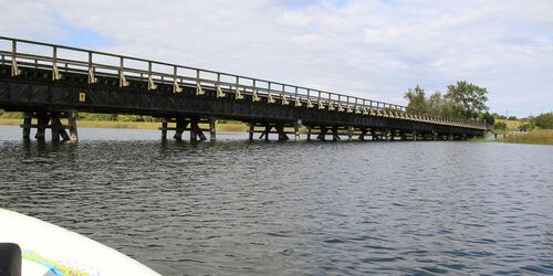 Brücke zur Schöninsel, Foto: Beate Meder-Trost